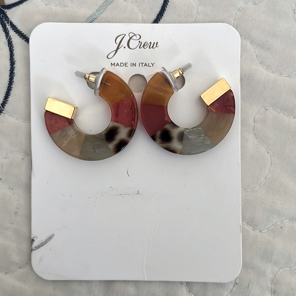 Jcrew Nevaeh Acetate Earrings